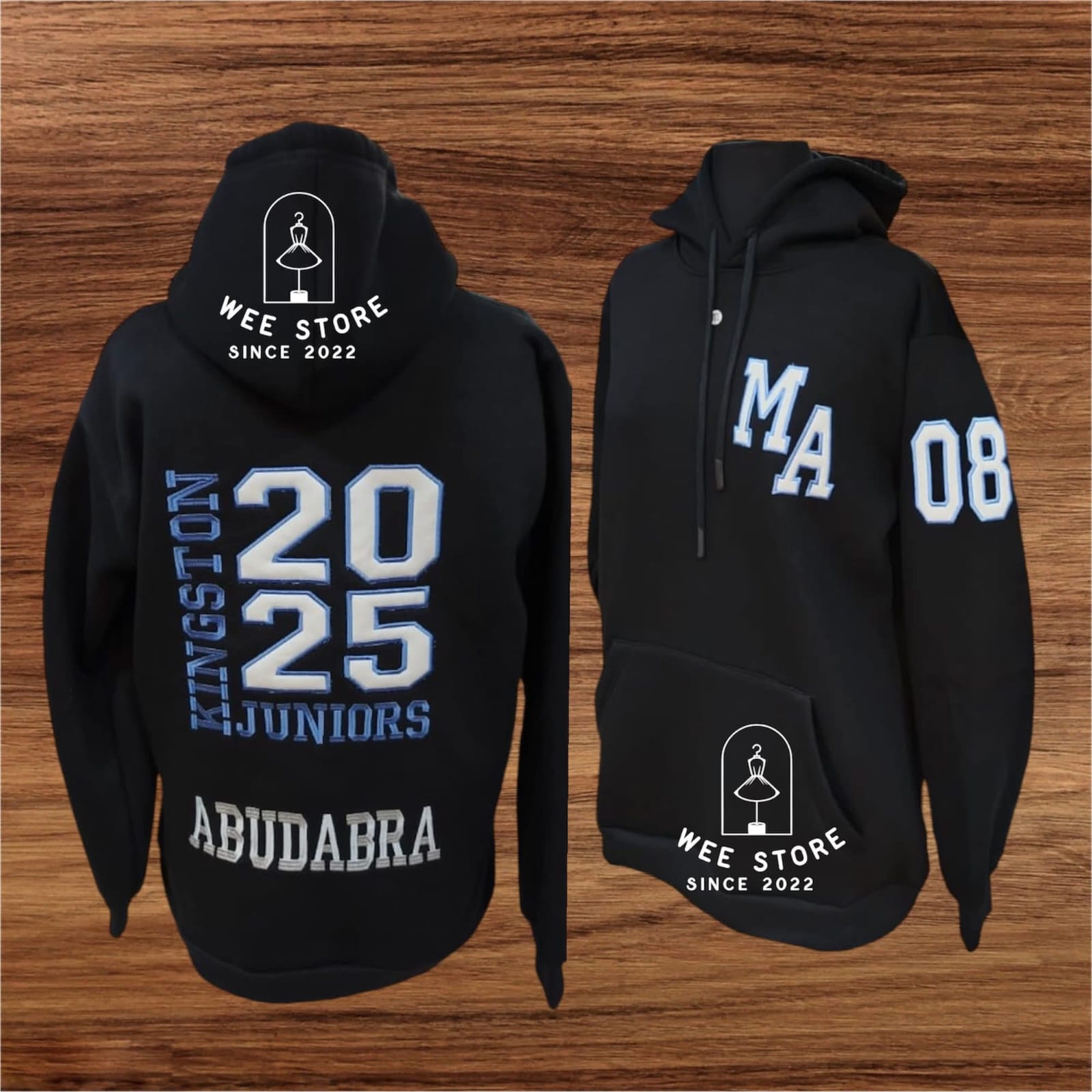 هودي بطباعة مميزة